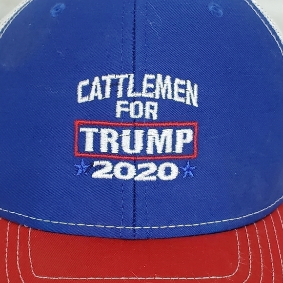 Cattlemen for Trump 2020 trucker Hat - Picture 2 of 10